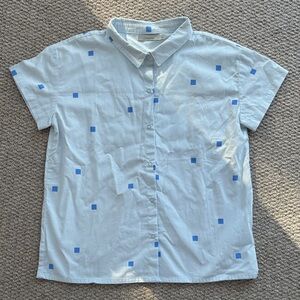 Tiny Cottons button down shirt, size 10
